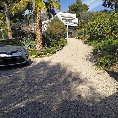 456 Chemin De La Pinede Apartment Menton Bagian luar foto