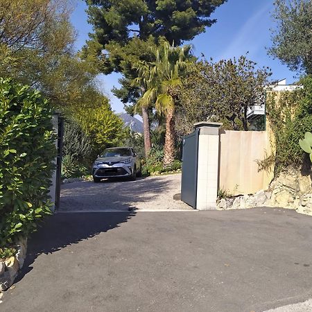 456 Chemin De La Pinede Apartment Menton Bagian luar foto